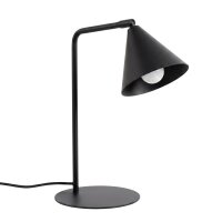Tischlampe verstellbar Stahl Schwarz E14 H:35 cm