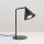 Tischlampe verstellbar Stahl Schwarz E14 H:35 cm