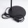 Tischlampe verstellbar Stahl Schwarz E14 H:35 cm
