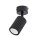 Deckenspot flexibel Aluminium Schwarz GU10 Ø6,5 cm