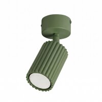 Deckenspot verstellbar Aluminium Olivgr&uuml;n GU10...