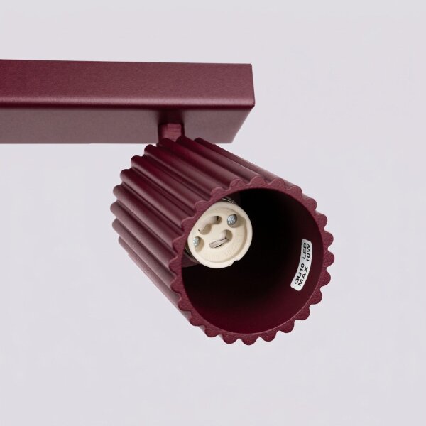 Deckenstrahler schwenkbar Aluminium GU10 L:81 cm modern