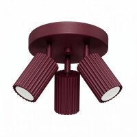 Deckenstrahler schwenkbar Burgund GU10 &Oslash;19,5 cm