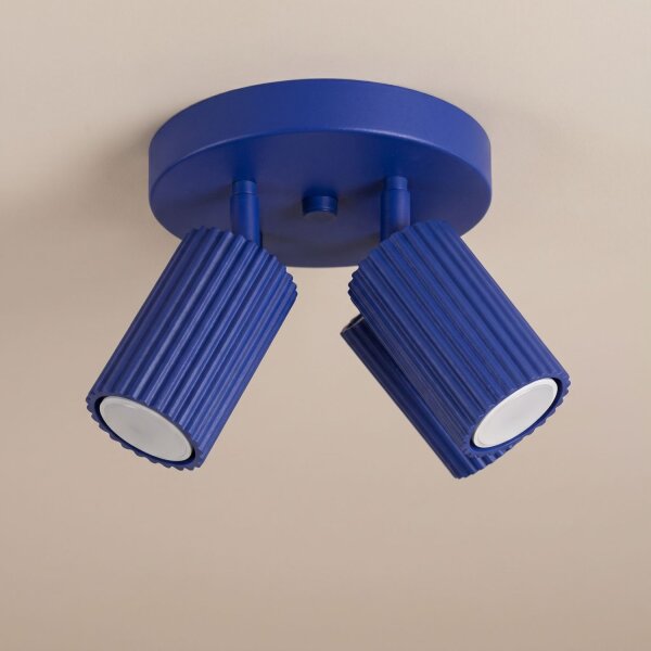 Deckenstrahler flexibel Ultramarin GU10 Ø19,5 cm