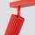 Deckenstrahler schwenkbar Aluminium Rot GU10 L:81 cm
