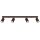 Deckenstrahler schwenkbar Aluminium Braun GU10 L:81 cm