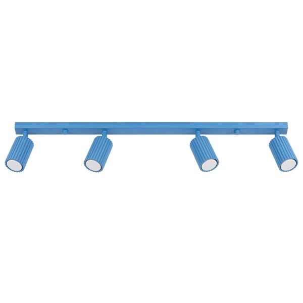Deckenstrahler schwenkbar Aluminium GU10 L:81 cm