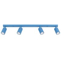Deckenstrahler schwenkbar Aluminium GU10 L:81 cm