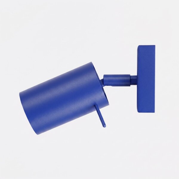 Wandspot verstellbar Stahl Ultramarin GU10 B:8 cm