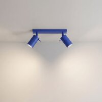Deckenspot flexibel Ultramarin GU10 2-flammig L:30 cm