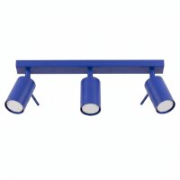 Deckenspot flexibel 3-flammig Stahl GU10 L:45 cm