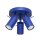 Deckenspot verstellbar Stahl Ultramarin GU10 L:25,7 cm