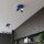 Deckenspot verstellbar Stahl Ultramarin GU10 L:25,7 cm