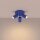 Deckenspot verstellbar Stahl Ultramarin GU10 L:25,7 cm