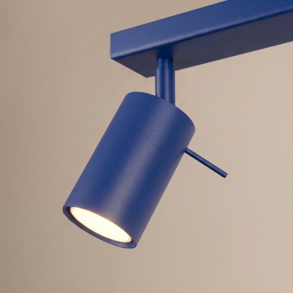 Deckenspot verstellbar Stahl 6-flammig GU10 L:118 cm