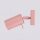 Wandspot verstellbar Stahl Rosa GU10 B:8 cm blendarm