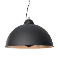 Lampe à suspendre ronde Ø55cm Retro noir...