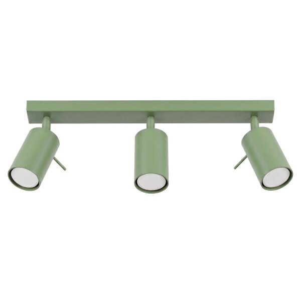 Deckenstrahler flexibel Stahl 3-flammig GU10 L:45 cm