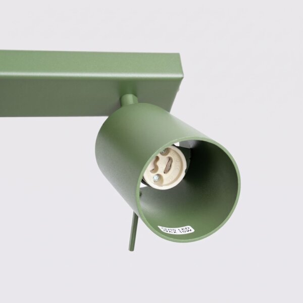 Deckenstrahler schwenkbar 6-flammig Stahl GU10 L:118 cm
