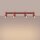 Deckenspot flexibel 4-flammig Stahl Rot GU10 L:80 cm