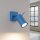 Wandspot verstellbar Stahl Hellblau GU10 B:8 cm