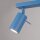 Deckenlampe schwenkbar 4-flammig Hellblau GU10 L:80 cm