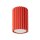 Aufbauspot Aluminium Rot GU10 Ø6,5 cm blendarm
