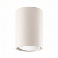 Aufbauspot Stahl Beige GU10 Ø6 cm modern rund