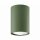 Aufbauspot Stahl Olivgrün GU10 Ø6 cm modern rund