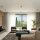 Aufbauspot Stahl Beige GU10 H:20 cm blendarm lang