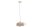 Hängeleuchte Holz Eisen Ø 25 cm H: max. 135 cm rund E14