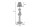 Tischlampe Schwarz 72 cm groß Säule Büste Handarbeit