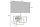 Wandlampe Metall Stoff 44 cm hoch in Silber Schwarz E27