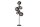 Stehleuchte Rauchglas Metall 168 cm Grau 7x G9 Modern
