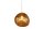 Pendelleuchte Glas Metall B: 35 cm H: max. 150 cm in Gold E27