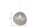 Pendelleuchte Rauchglas B: 34 cm H: max. 170 cm Grau E27