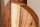Nachttischlampe Holz Stoff 60 cm hoch Natur Weiß E27