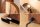 Nachttischlampe Holz Stoff 60 cm hoch Natur Weiß E27
