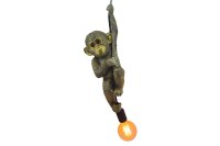 Hängeleuchte in Gold Affe B: 22 cm E27 Handarbeit...