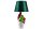 Tischlampe Bunt 55 cm hoch E27 Affen Polyresin Stoff