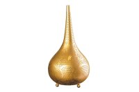 Tischlampe Orientalisch in Gold 52 cm hoch Eisen E27