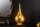 Tischlampe Orientalisch in Gold 52 cm hoch Eisen E27