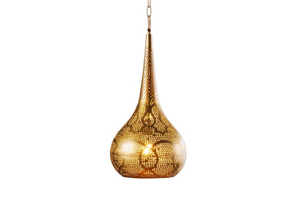 Hängeleuchte Eisen E27 25 cm breit H: max. 89 cm Orientalisch