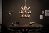 Suspensions Boule écrans en argent Design moderne