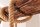 Pendelleuchte Balken Holz Seil 110 cm lang 5x E27 Unikat