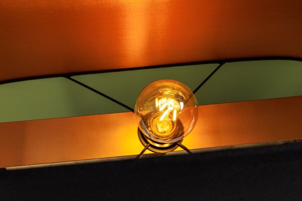 Stehlampe mit Haken 154 cm Holz Stoff E27 Modern HEDDA