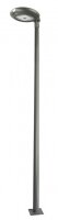 LED Mastleuchte Stahl Dunkelgrau 3000K H:290 cm