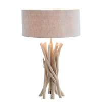 Lampe de table Ø40cm Moderne artistique en bois...