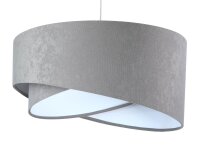 Lampe suspendue Table de salle à manger Gris Blanc...