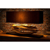 Lampe de table en bois flotté Moderne...